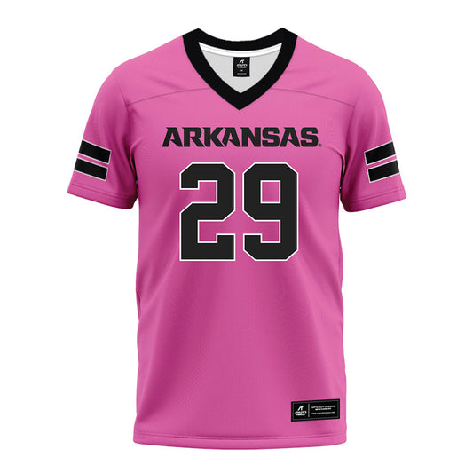 Arkansas - NCAA Football : Brandon Ford - Pink Premium Football Jersey-0