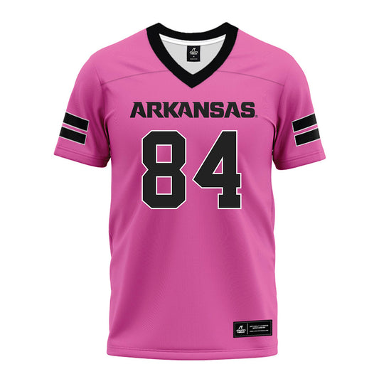 Arkansas - NCAA Football : Ismael Cisse - Pink Premium Football Jersey-0