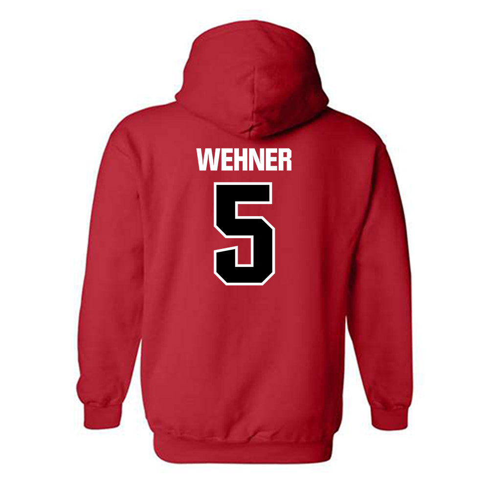 St. Francis - NCAA Football : Payton Wehner - Classic Shersey Hooded Sweatshirt-1