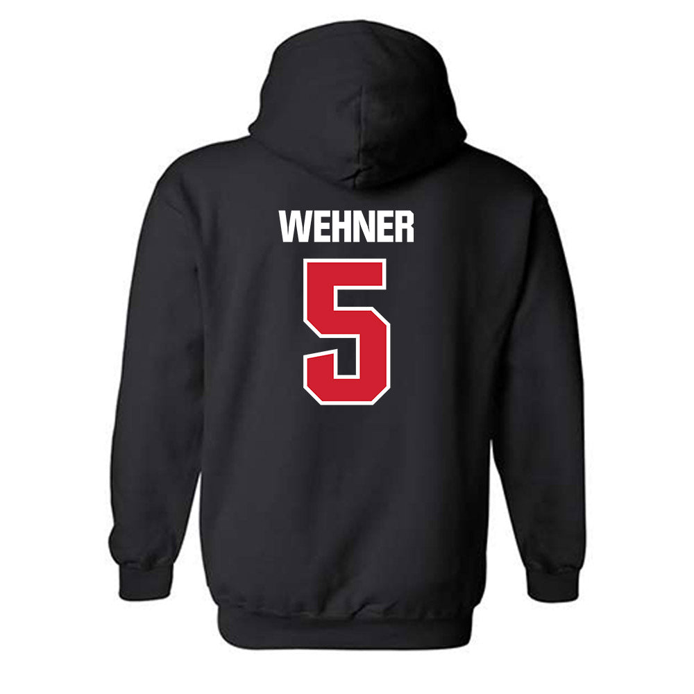 St. Francis - NCAA Football : Payton Wehner - Classic Shersey Hooded Sweatshirt-1