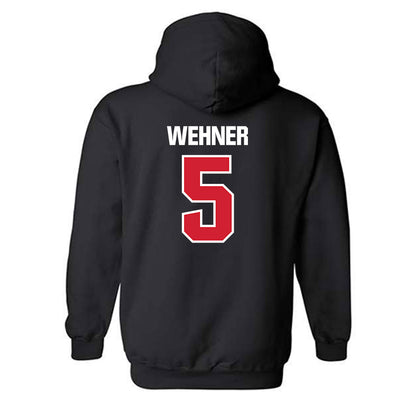 St. Francis - NCAA Football : Payton Wehner - Classic Shersey Hooded Sweatshirt-1