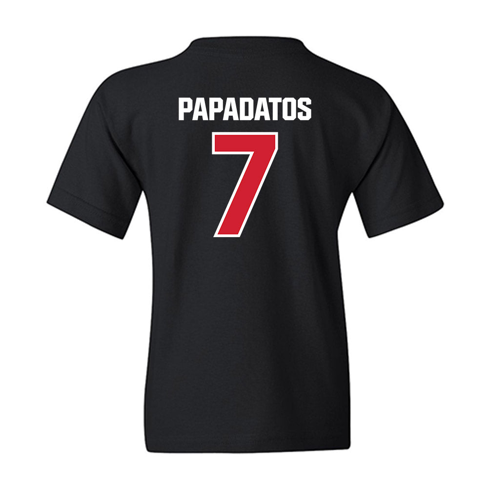St. Francis - NCAA Men's Basketball : Paris Papadatos - Classic Shersey Youth T-Shirt-1