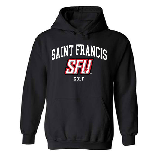 St. Francis - NCAA Men's Golf : Joseph Miller - Classic Shersey Hooded Sweatshirt-0