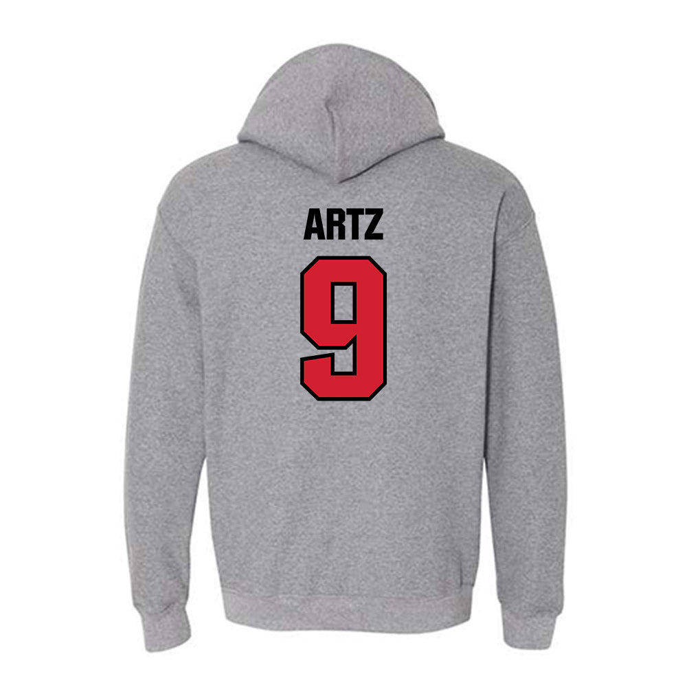 St. Francis - NCAA Women's Soccer : Meredith Artz - Classic Shersey Hooded Sweatshirt-1