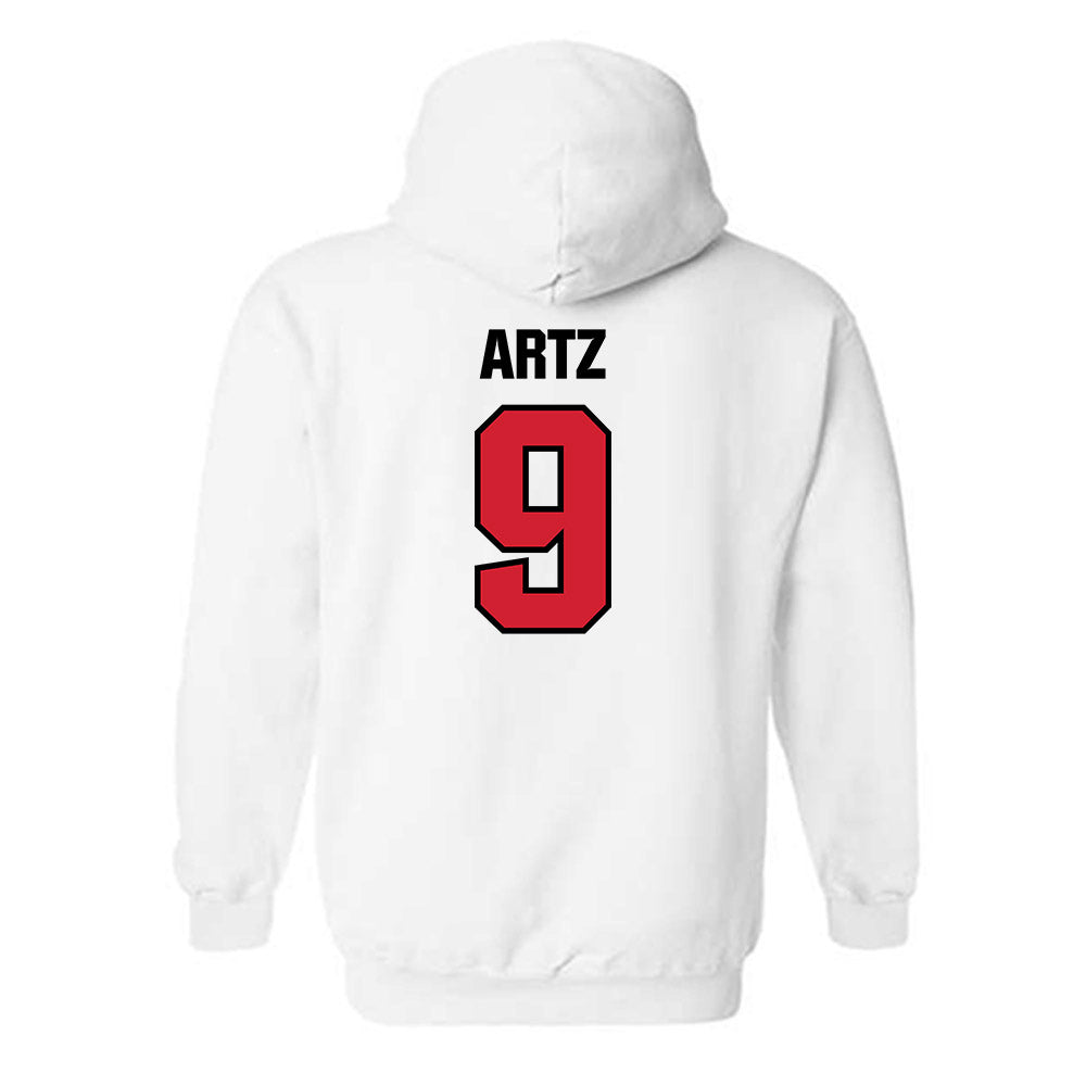 St. Francis - NCAA Women's Soccer : Meredith Artz - Classic Shersey Hooded Sweatshirt-1