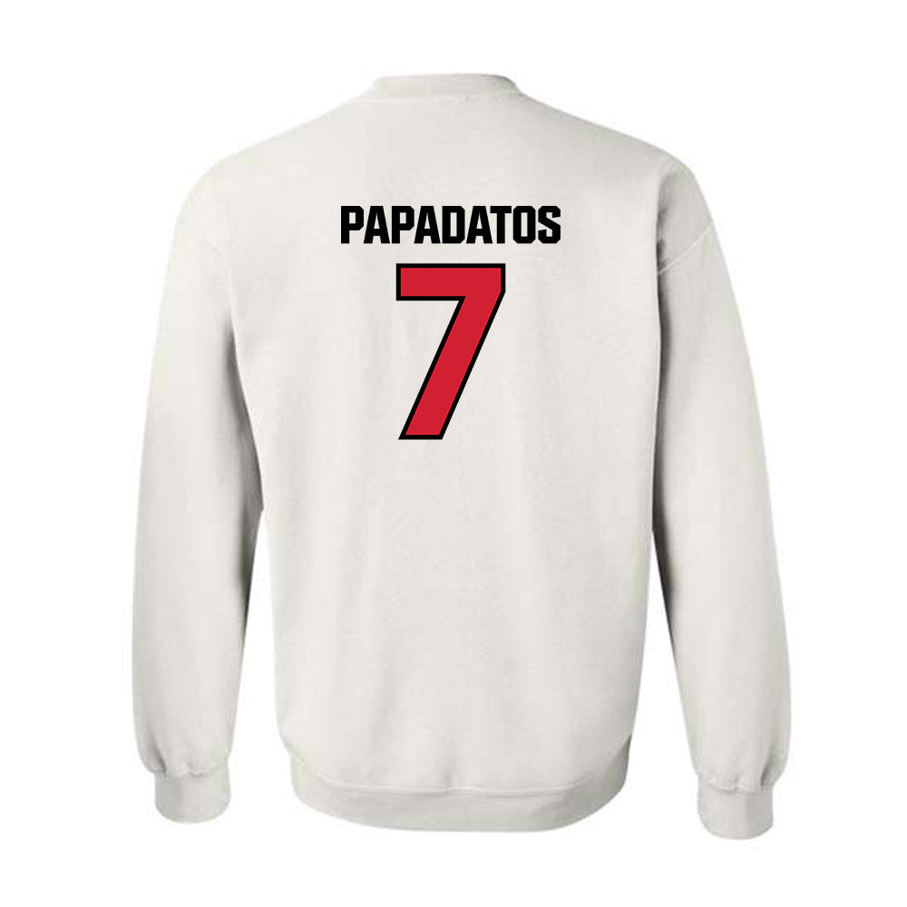 St. Francis - NCAA Men's Basketball : Paris Papadatos - Classic Shersey Crewneck Sweatshirt-1