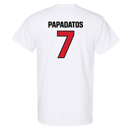St. Francis - NCAA Men's Basketball : Paris Papadatos - Classic Shersey T-Shirt-1