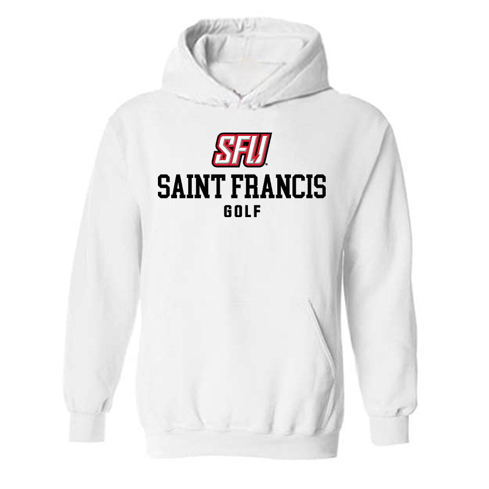 St. Francis - NCAA Men's Golf : Joseph Miller - Classic Shersey Hooded Sweatshirt-0
