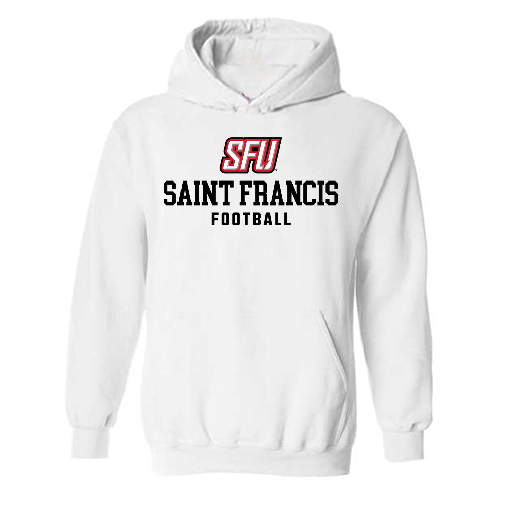 St. Francis - NCAA Football : Jeff Hoenstine - Classic Shersey Hooded Sweatshirt-0