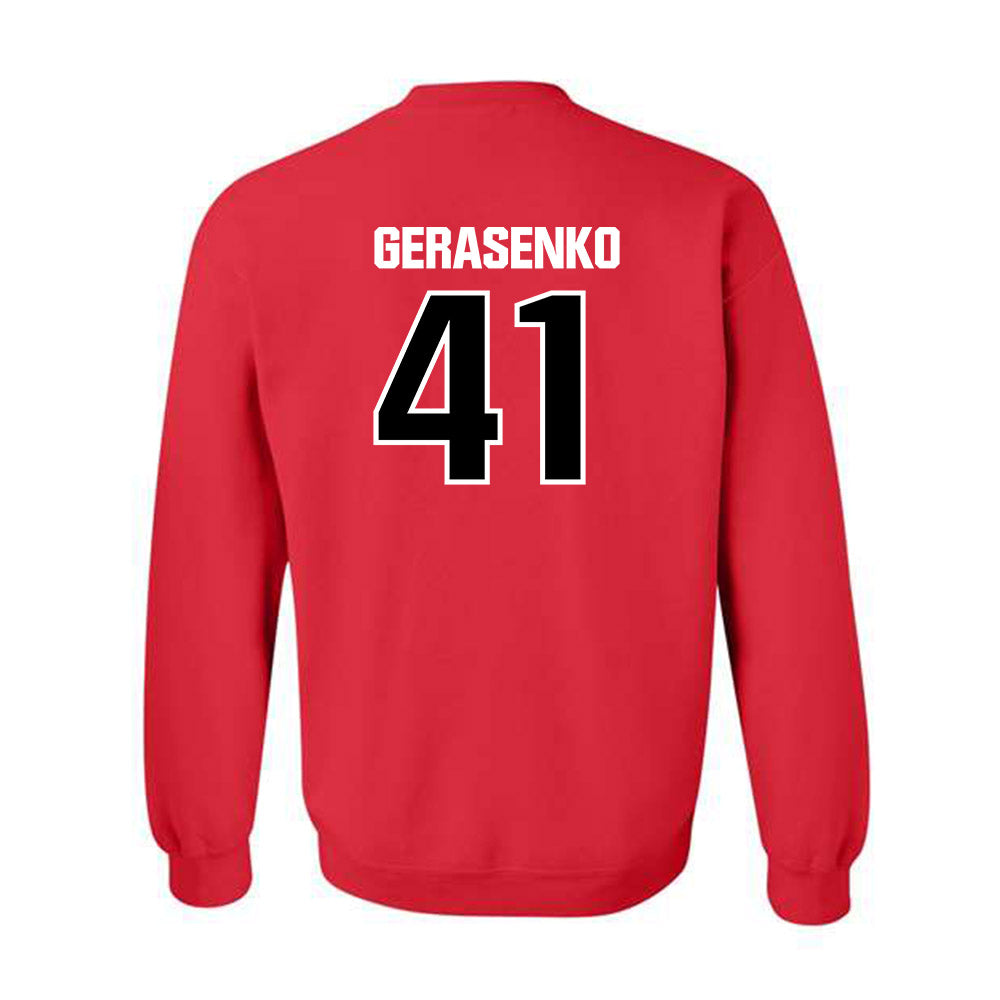 St. Francis - NCAA Football : Andy Gerasenko - Classic Shersey Crewneck Sweatshirt-1
