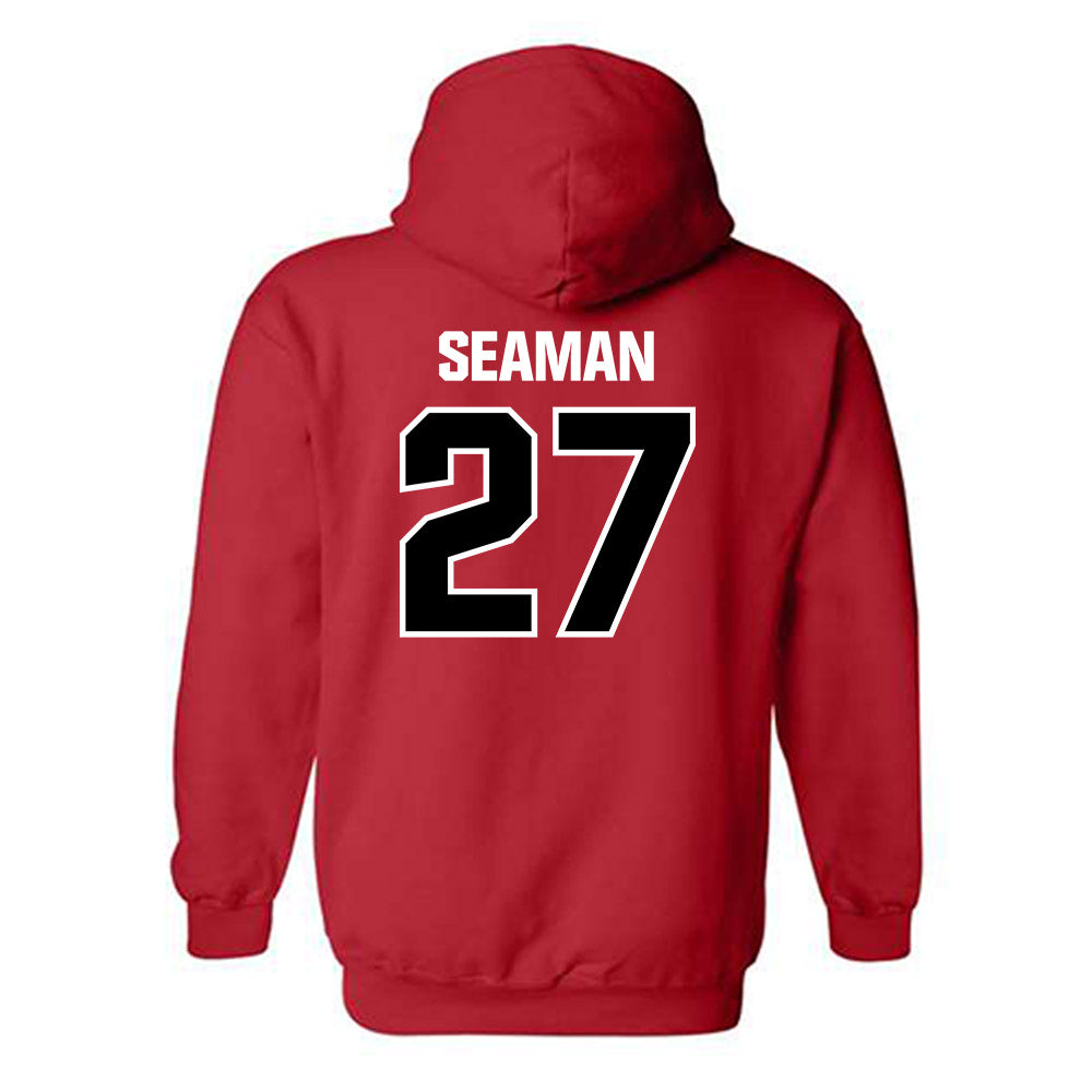 St. Francis - NCAA Men's Soccer : Ryan Seaman - Classic Shersey Hooded Sweatshirt-1