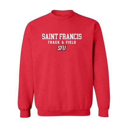 St. Francis - NCAA Men's Track & Field : Carson Uber - Classic Shersey Crewneck Sweatshirt-0