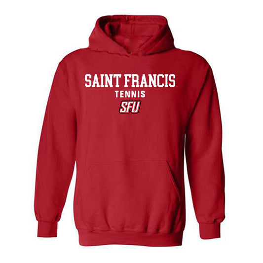 St. Francis - NCAA Men's Tennis : Jonah Ng - Classic Shersey Hooded Sweatshirt-0