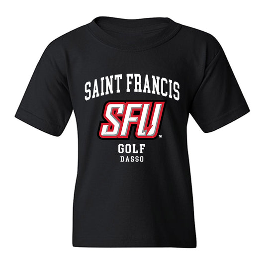 St. Francis - NCAA Men's Golf : Fletcher Dasso - Classic Fashion Shersey Youth T-Shirt-0