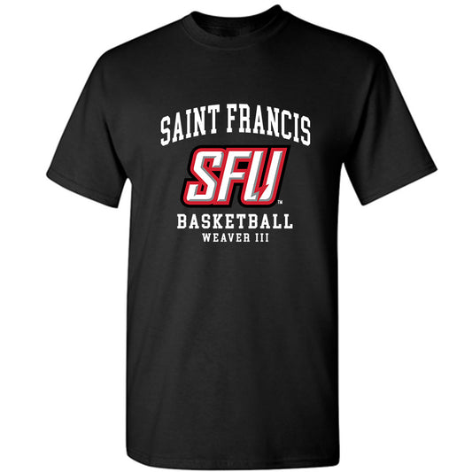 St. Francis - NCAA Men's Basketball : Melvin Weaver III - Classic Fashion Shersey T-Shirt-0