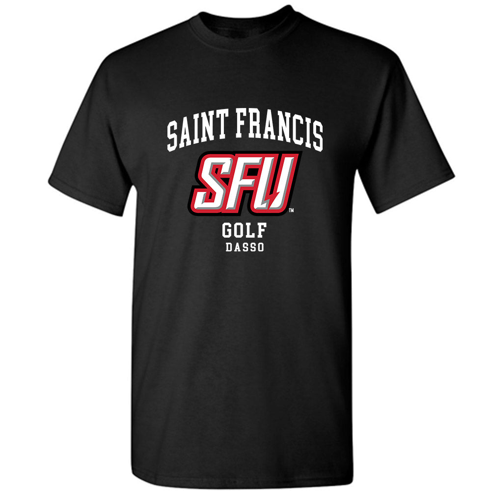 St. Francis - NCAA Men's Golf : Fletcher Dasso - Classic Fashion Shersey T-Shirt-0