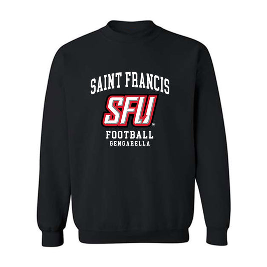 St. Francis - NCAA Football : Anthony Gengarella - Classic Fashion Shersey Crewneck Sweatshirt-0