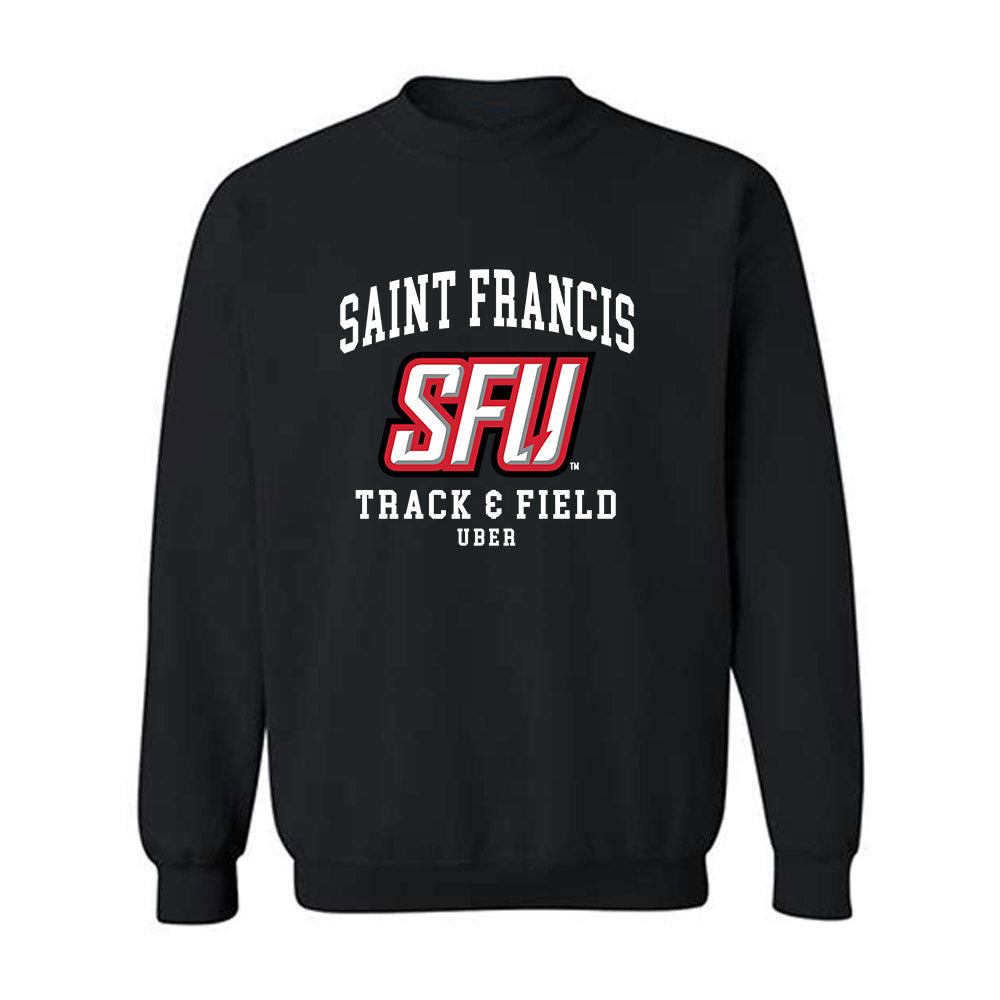St. Francis - NCAA Men's Track & Field : Carson Uber - Classic Fashion Shersey Crewneck Sweatshirt-0