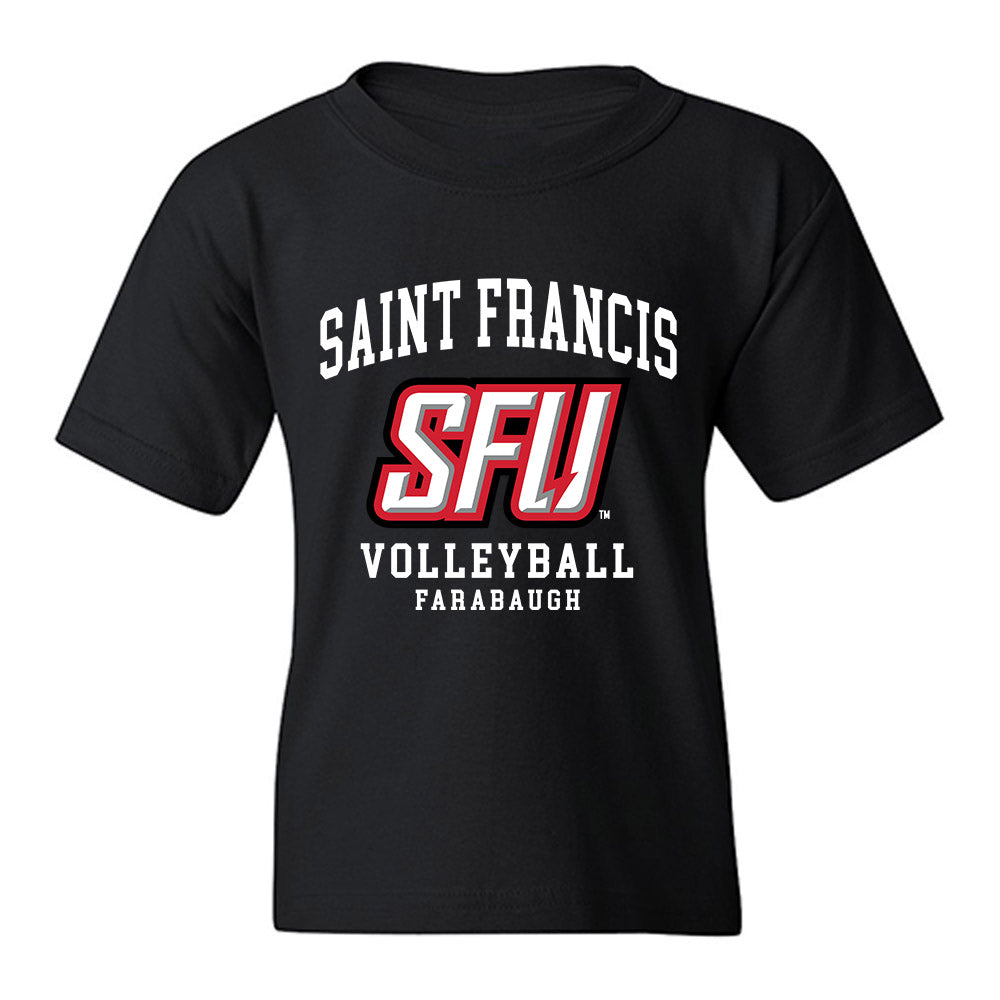 St. Francis - NCAA Men's Volleyball : Avery Farabaugh - Classic Fashion Shersey Youth T-Shirt-0