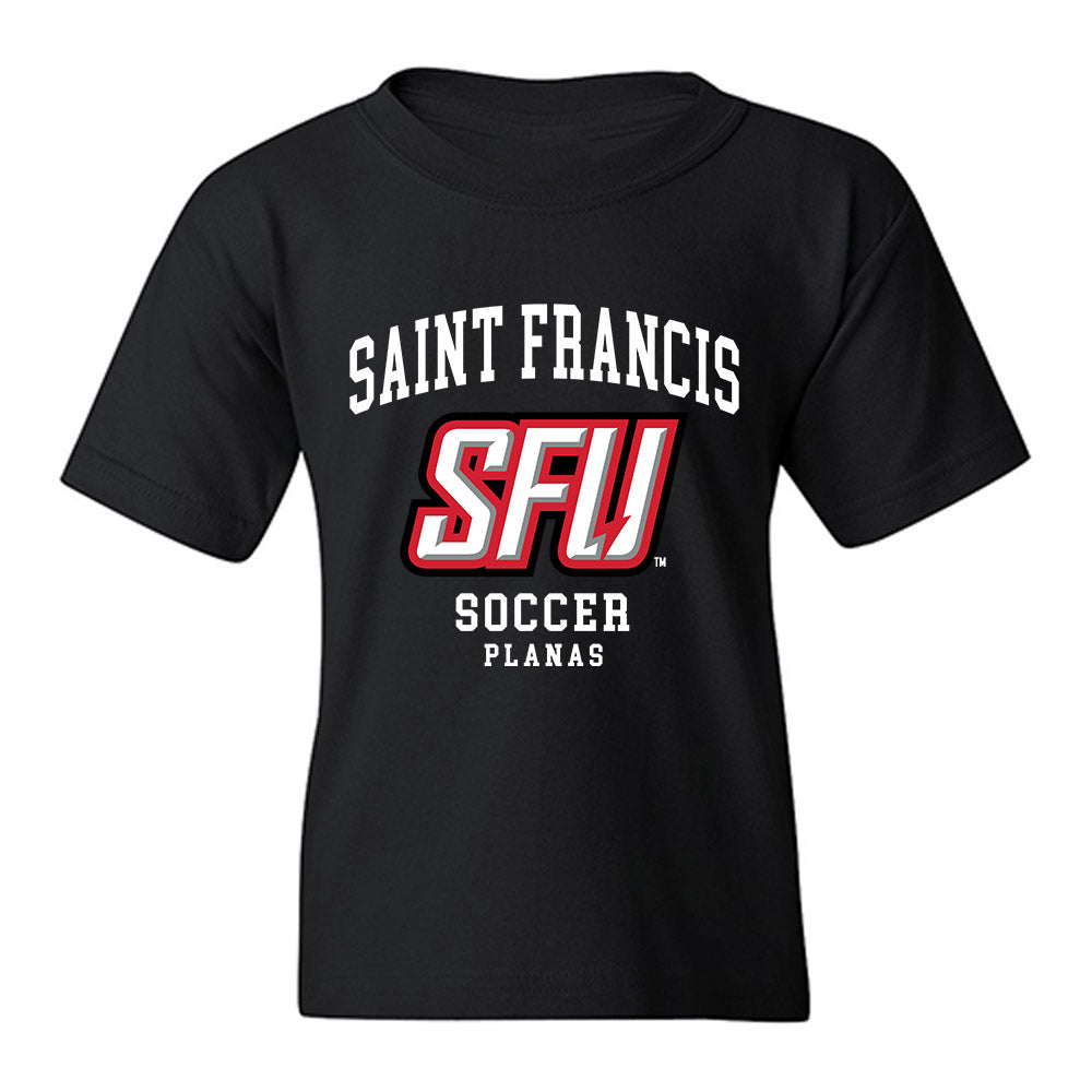 St. Francis - NCAA Men's Soccer : Alvaro Planas - Classic Fashion Shersey Youth T-Shirt-0