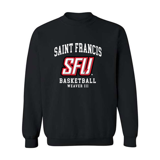 St. Francis - NCAA Men's Basketball : Melvin Weaver III - Classic Fashion Shersey Crewneck Sweatshirt-0