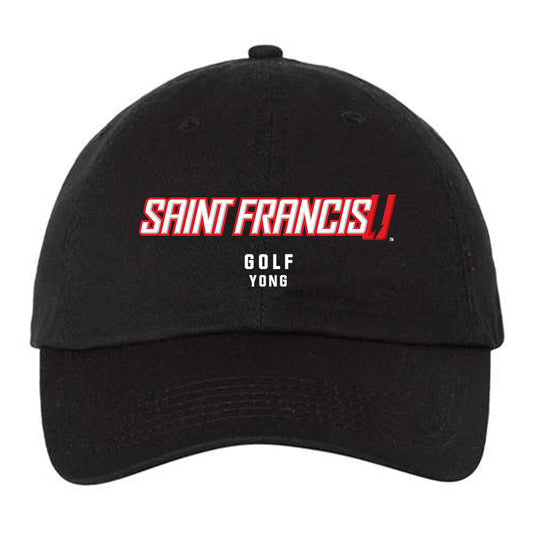 St. Francis - NCAA Men's Golf : Alex Yong - Dad Hat-0
