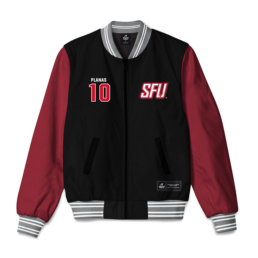 St. Francis - NCAA Men's Soccer : Alvaro Planas - Bomber Jacket-0
