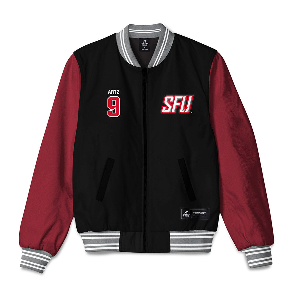 St. Francis - NCAA Women's Soccer : Meredith Artz - Bomber Jacket-0