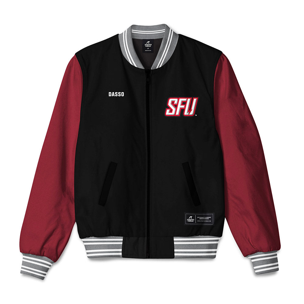 St. Francis - NCAA Men's Golf : Fletcher Dasso - Bomber Jacket-0