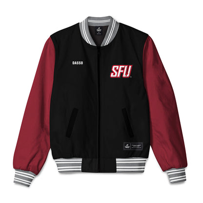 St. Francis - NCAA Men's Golf : Fletcher Dasso - Bomber Jacket-0
