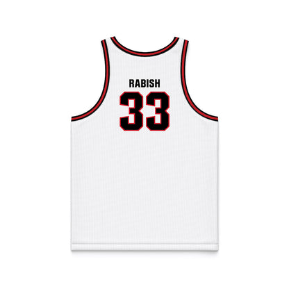 St. Francis - NCAA Men's Basketball : Brandon Rabish - White Basketball Jersey-1