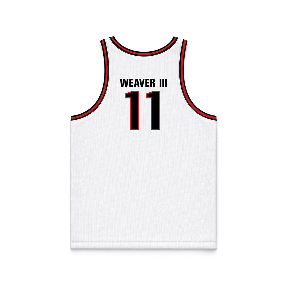 St. Francis - NCAA Men's Basketball : Melvin Weaver III - White Basketball Jersey-1