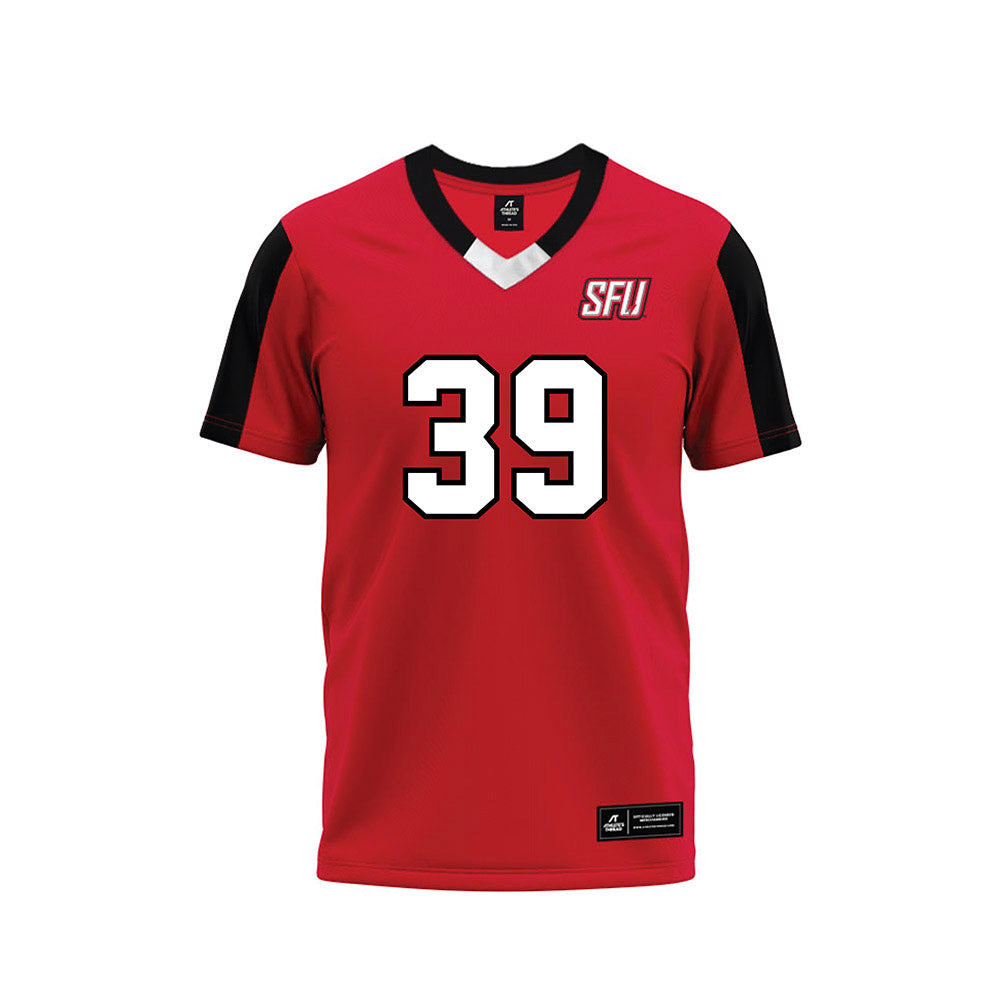 St. Francis - NCAA Football : Anthony Gengarella - Red Football Jersey-0