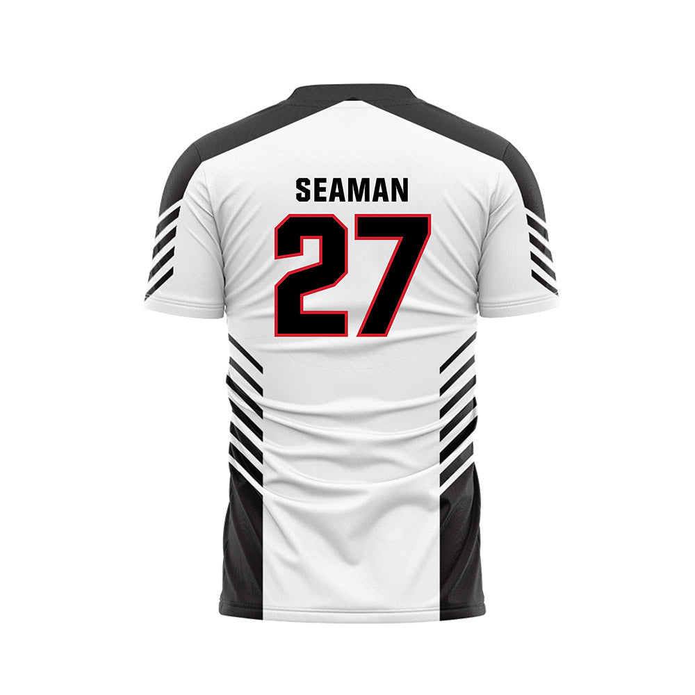 St. Francis - NCAA Men's Soccer : Ryan Seaman - White Soccer Jersey-1
