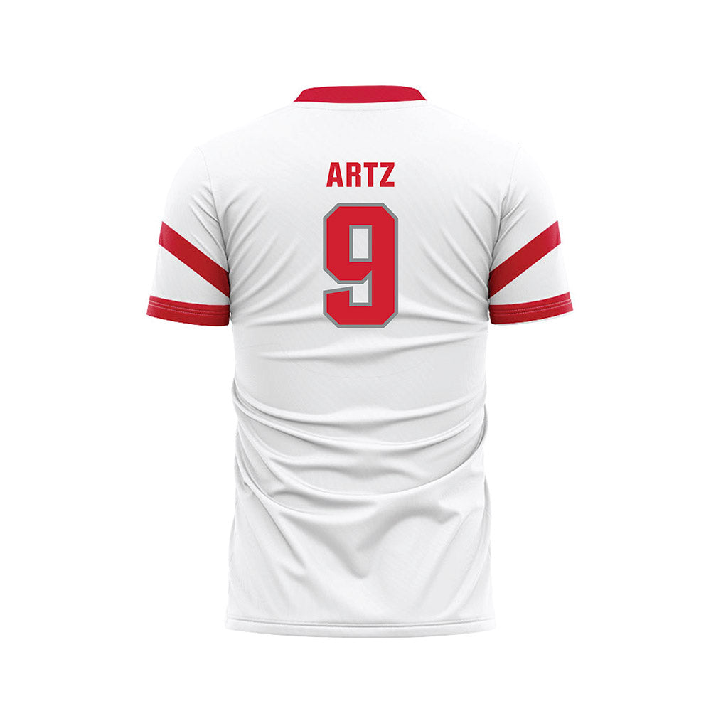 St. Francis - NCAA Women's Soccer : Meredith Artz - White Soccer Jersey-1