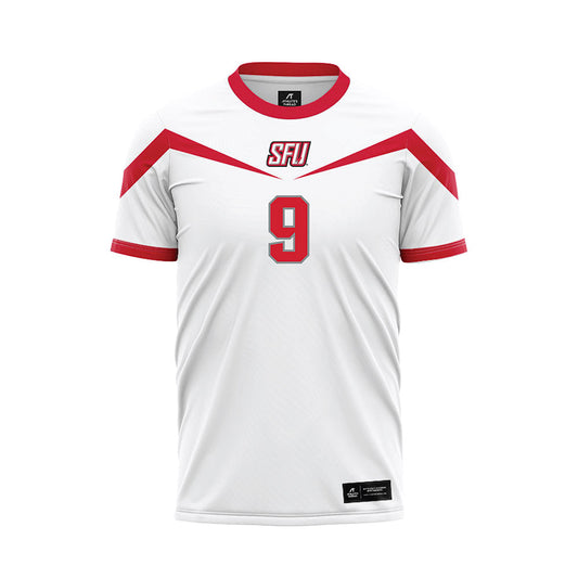 St. Francis - NCAA Women's Soccer : Meredith Artz - White Soccer Jersey-0