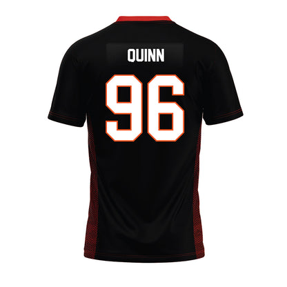 Oklahoma State - NCAA Football : Joey Quinn - Black Premium Football Jersey-1