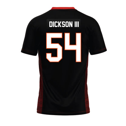 Oklahoma State - NCAA Football : Johnny Dickson III - Black Premium Football Jersey-1