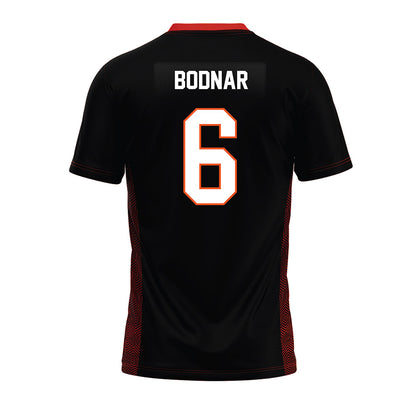 Oklahoma State - NCAA Football : Christian Bodnar - Black Premium Football Jersey-1