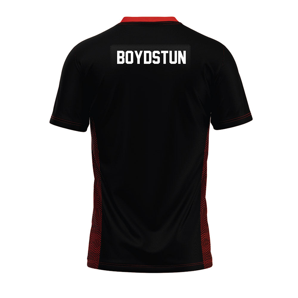 Oklahoma State - NCAA Football : Bodie Boydstun - Black Premium Football Jersey-1