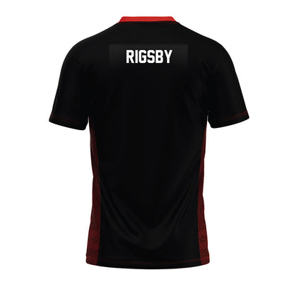 Oklahoma State - NCAA Football : Braylon Rigsby - Black Premium Football Jersey-1