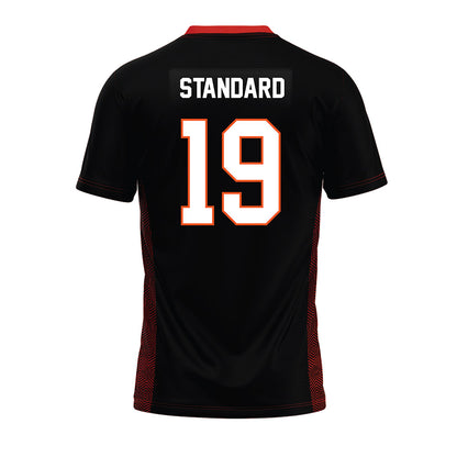 Oklahoma State - NCAA Football : Dayvon Standard - Black Premium Football Jersey-1