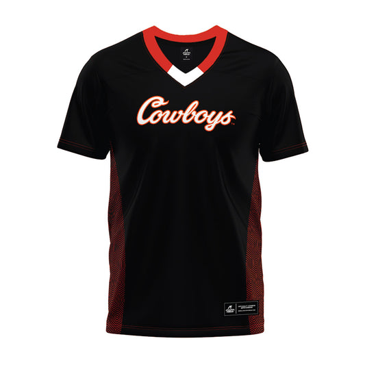 Oklahoma State - NCAA Football : Bodie Boydstun - Black Premium Football Jersey-0