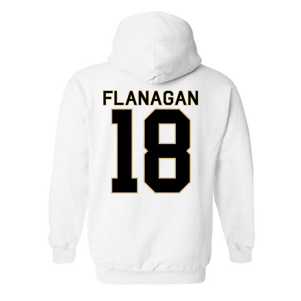 Wake Forest - NCAA Women's Soccer : Allie Flanagan - Classic Shersey Hooded Sweatshirt-1
