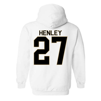 Wake Forest - NCAA Football : Ryan Henley - Classic Shersey Hooded Sweatshirt-1