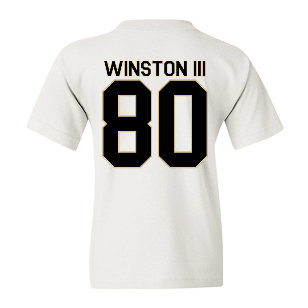 Wake Forest - NCAA Football : Braxton Winston III - Classic Shersey Youth T-Shirt-1