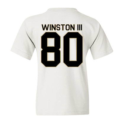 Wake Forest - NCAA Football : Braxton Winston III - Classic Shersey Youth T-Shirt-1