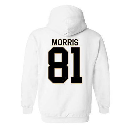Wake Forest - NCAA Football : Landon Morris - Classic Shersey Hooded Sweatshirt-1