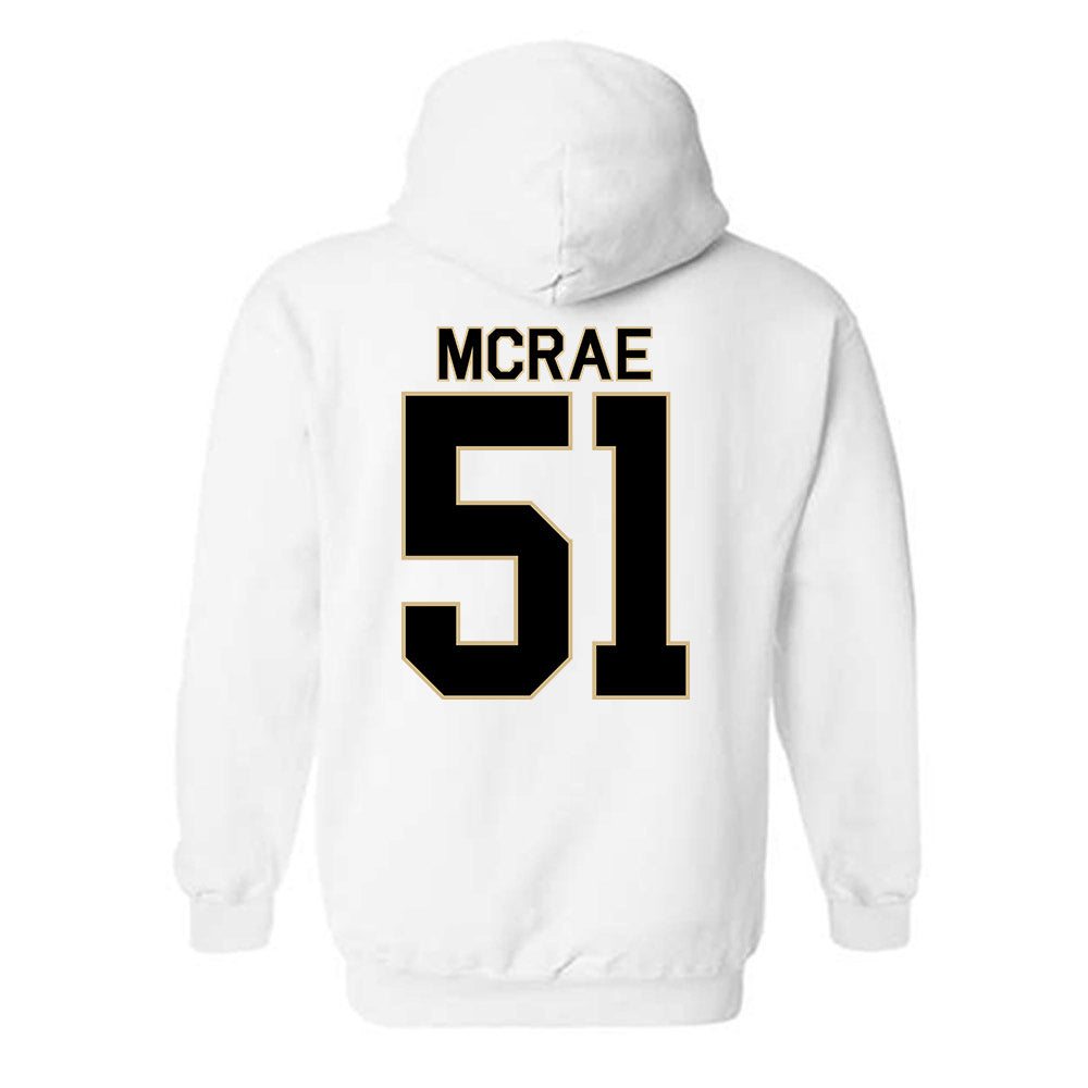 Wake Forest - NCAA Football : Devin McRae - Classic Shersey Hooded Sweatshirt-1