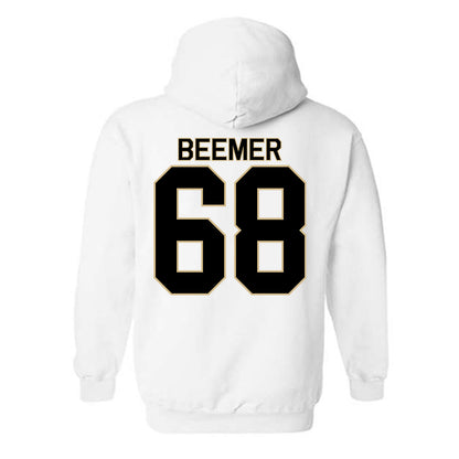 Wake Forest - NCAA Football : Luke Beemer - Classic Shersey Hooded Sweatshirt-1
